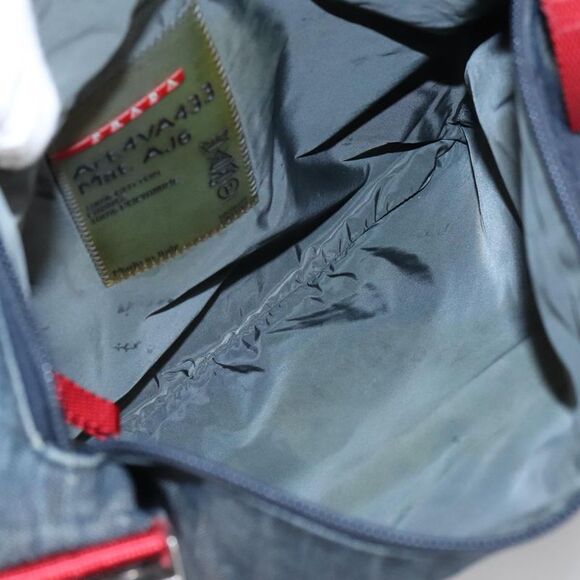 Prada Sports Navy Canvas Shoulder Bag (Pre-Owned) - Picture 8 of 16